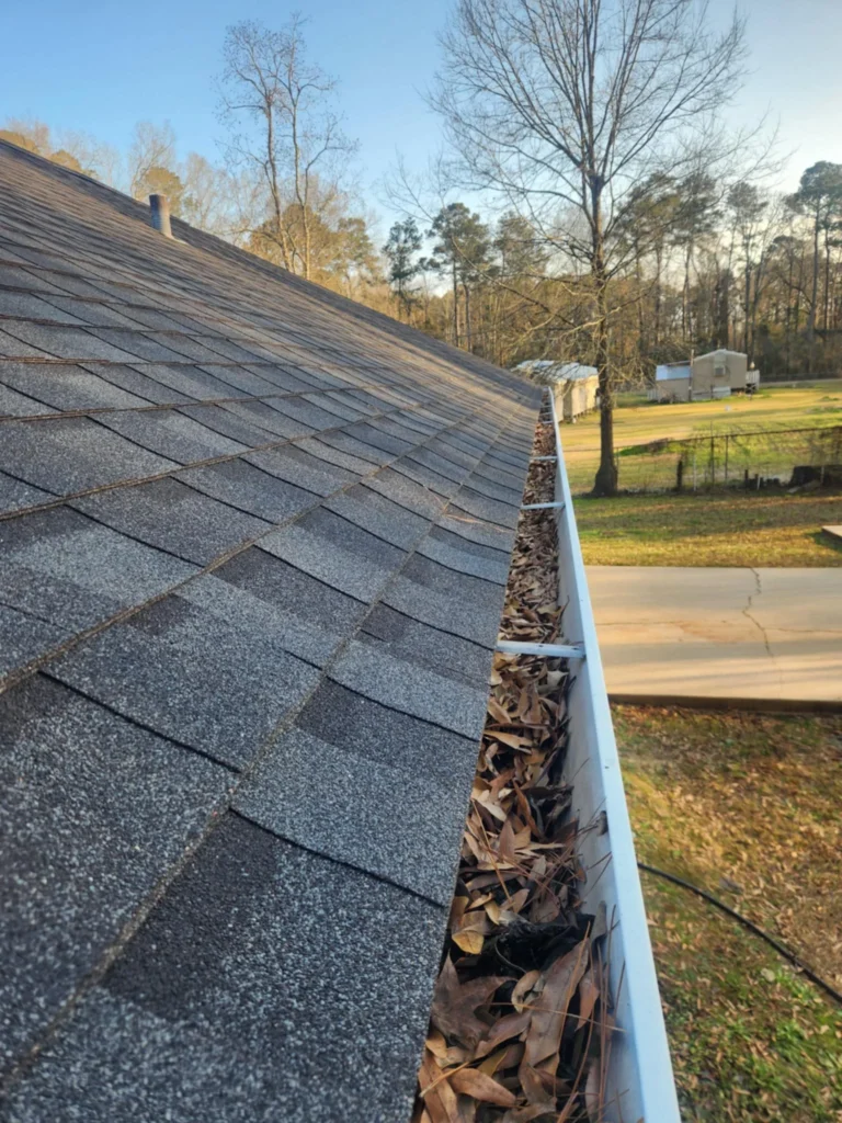 gutter-clean-before-Riverfront-Window-Cleaning-in-Covington